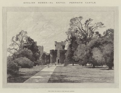 Castillo de Penrhyn de Charles Auguste Loye